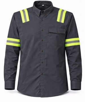 Camisa con Cintas Reflectivas