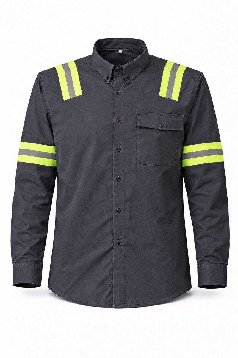 Camisa con Cintas Reflectivas
