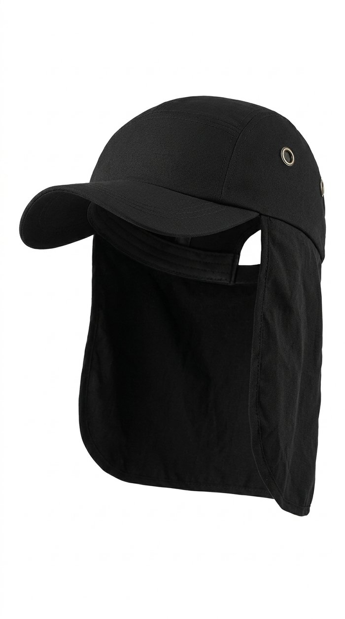 Gorra Outdoor con Protector de Cuello